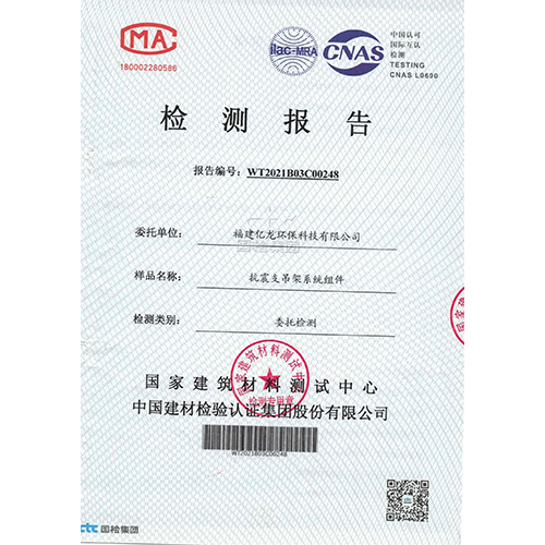 檢測報告